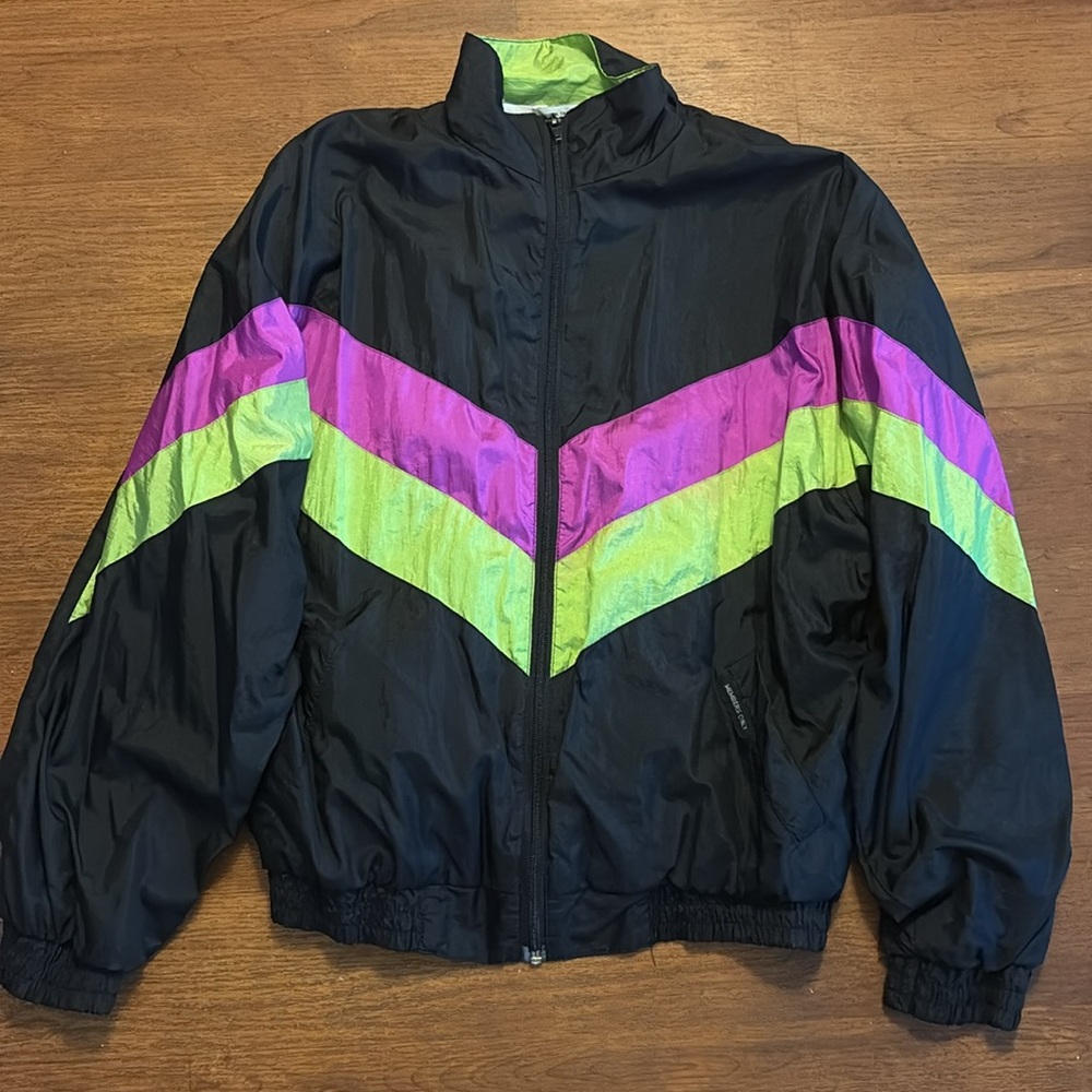 Vintage 90’s Members Only Black Jacket